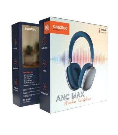 porodo soundtech anc -max wireless headset