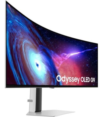 Samsung Odyssey OLED G9 49" Curved Monitor.