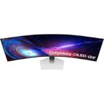 Samsung Odyssey OLED G9 49" Curved Monitor.
