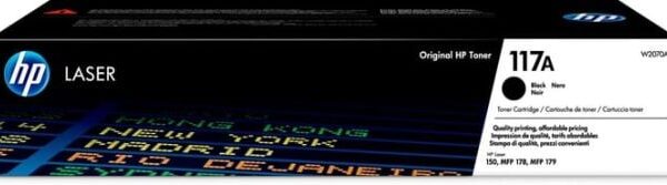 hp 117a black original laser toner cartridge png
