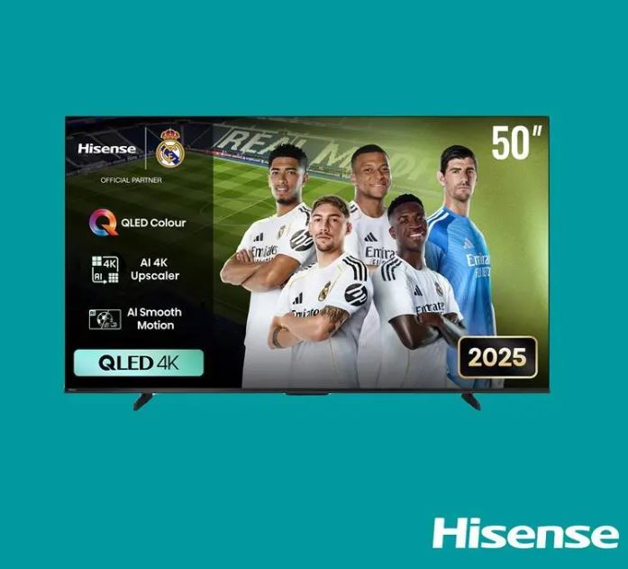 HISENSE 50 INCHES QLED TV