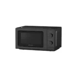 Maxi 20L Digital Microwave Oven 700W Black | Solo Function with 6 Power Levels