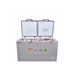 Scanfrost 400L Energy Savings Inverter Double Door Chest Freezer