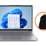 Lenovo ThinkBook 14 Gen 8 IRL (21SG001TUE) | Intel Core 5 | 8GB RAM | 512GB SSD | 14" WUXGA Business Laptop Plus FREE School Bag